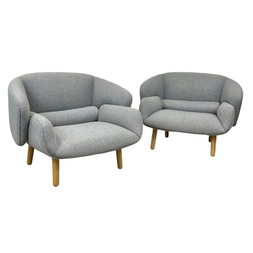 789 - A pair of Danish “Fusion” chairs by BoConcept. 97 x 82 x 77cm