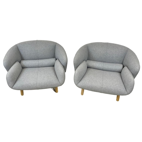 789 - A pair of Danish “Fusion” chairs by BoConcept. 97 x 82 x 77cm