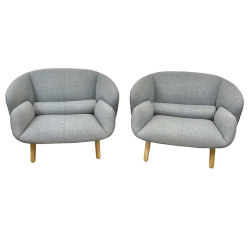 789 - A pair of Danish “Fusion” chairs by BoConcept. 97 x 82 x 77cm