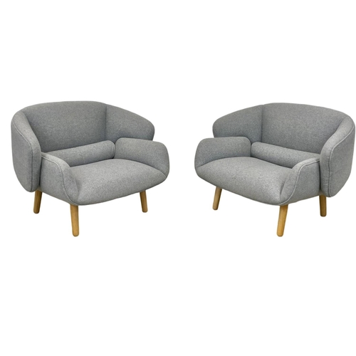 789 - A pair of Danish “Fusion” chairs by BoConcept. 97 x 82 x 77cm