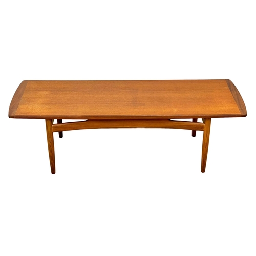 822 - A long G-Plan Mid Century teak coffee table. E.Gomme. 1960’s. 137 x 49.5 x 40cm