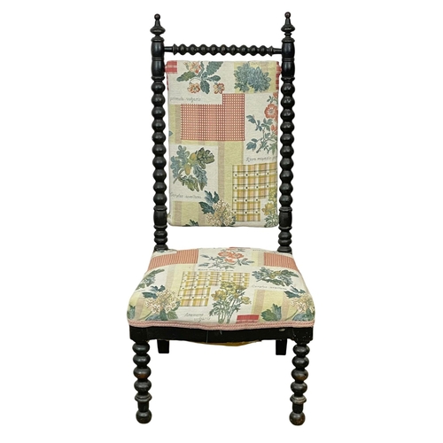 946 - A Victorian Bobbin Turned parlour chair