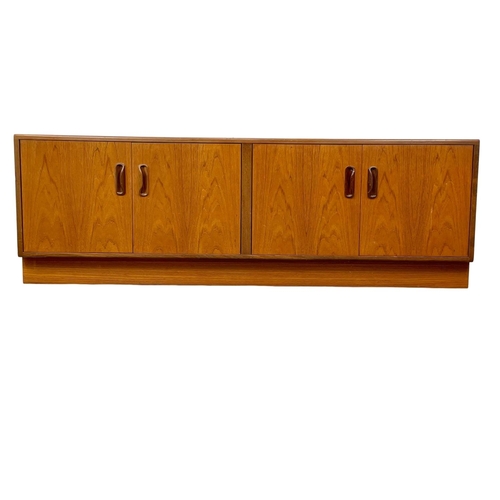 951 - A G-Plan Fresco Range Mid Century teak lowboard. 162 x 45.5 x 54.5cm