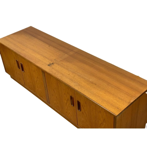 951 - A G-Plan Fresco Range Mid Century teak lowboard. 162 x 45.5 x 54.5cm