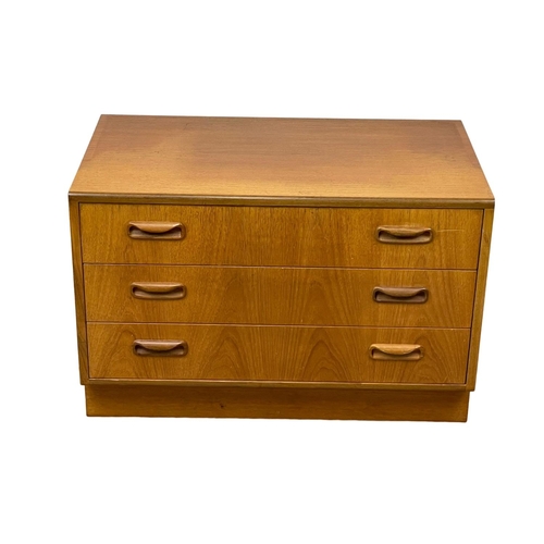 952 - A G-Plan Fresco Range Mid Century chest of drawers. 81 x 45.5 x 53.5cm