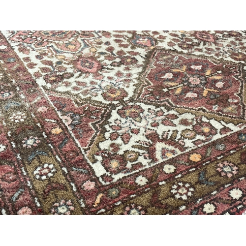55 - A vintage Middle Eastern rug and other. Largest measures 115 x 116cm