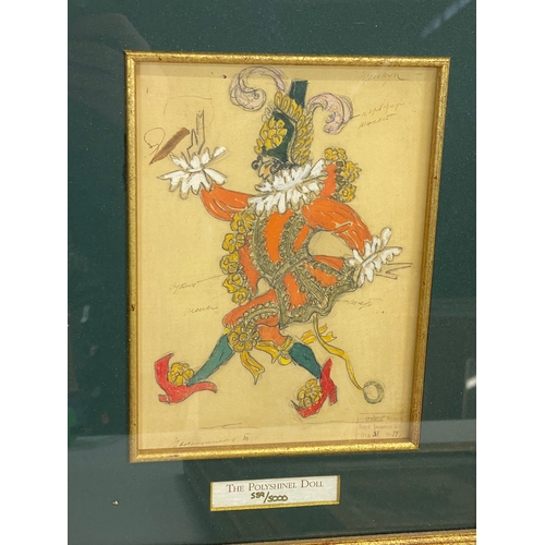 263 - A set of 5 ‘The Original Designes of the Bolshoi Nutcracker, 1919’ all Limited Editions of 559/5000.... 