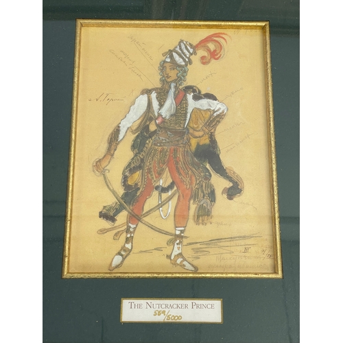 263 - A set of 5 ‘The Original Designes of the Bolshoi Nutcracker, 1919’ all Limited Editions of 559/5000.... 