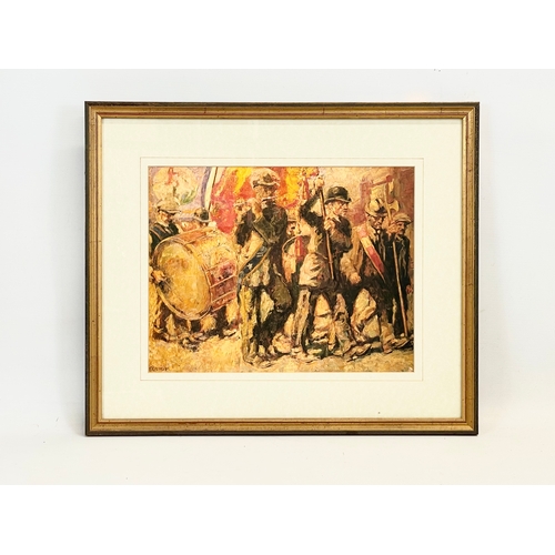 264 - A William Conor print. 51 x 43cm