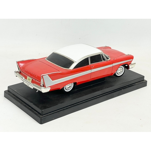 133 - A good quality model car. Plymouth Belvedere. 34cm