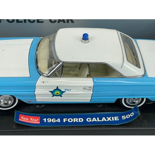 136 - A good quality Sun Star model car. 1964 Ford Galaxie 500. 34cm