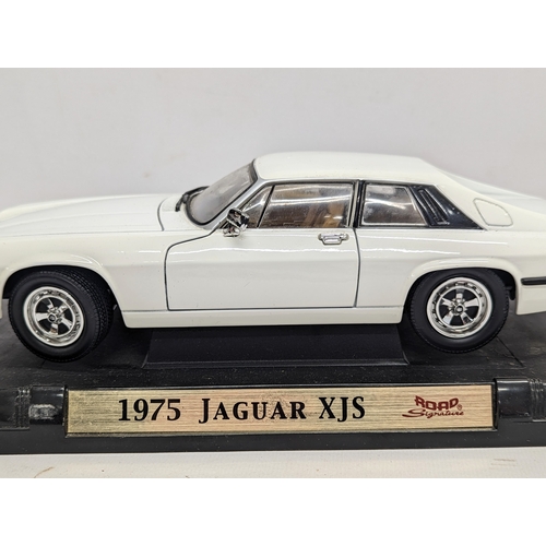 148 - A good quality model car, 1975 Jaguar XJS. 35.5cm