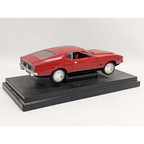 149 - A good quality model car, Mustang Mach 1, from James Bond 007 Diamonds Are Forever.