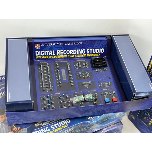 178 - 3 Digital Recording Studio. University of Cambridge. 2 unopened. By Toy Brokers LTD.