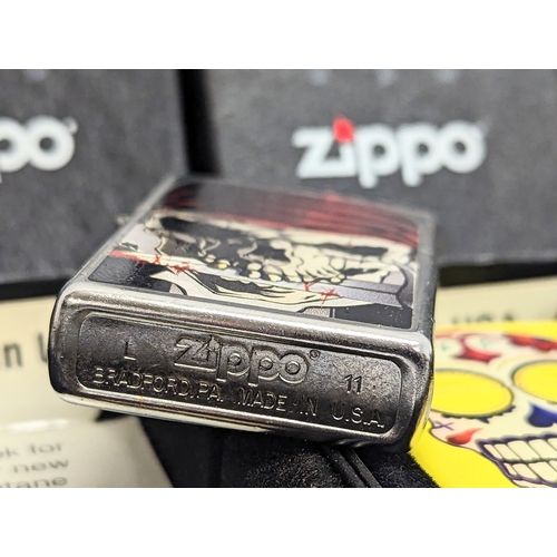 237 - 4 Zippo lighters in boxes