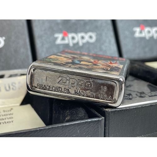 242 - 3 Zippo Lighters in boxes.