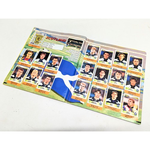 193I - A completed 1996 Panini England European Football Championship Sticker Collection.