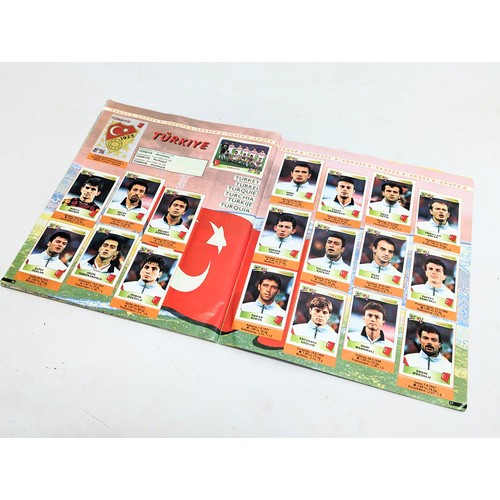 193I - A completed 1996 Panini England European Football Championship Sticker Collection.