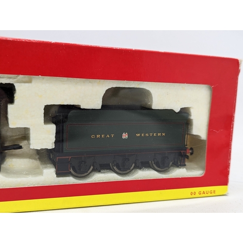 196J - A Hornby collectable railway train model, R2460 King Class 00 Gauge,  King James II.