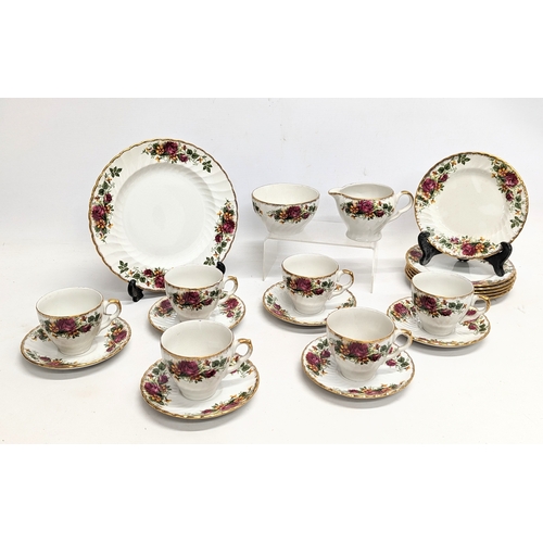 English rose dinner clearance set