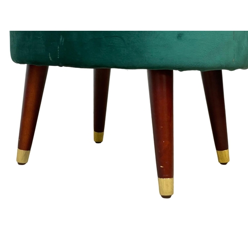24 - A Mid Century style footstool. 54 x 42 x 43cm