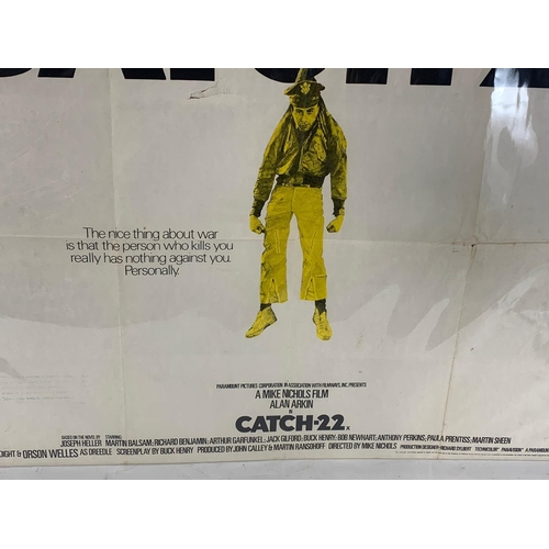 196T - Original 1970s movie poster, Catch-22. 102cm x 77cm