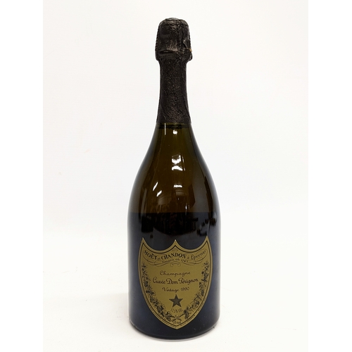 36A - A Cuvée Dom Pérignon bottle of champagne, vintage 1990. Unopened.