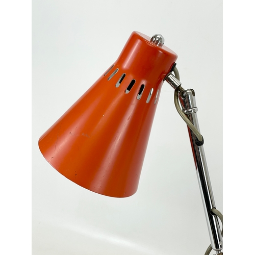 1 - A 1960’s Mid Century angle poise lamp. Highest 47cm.