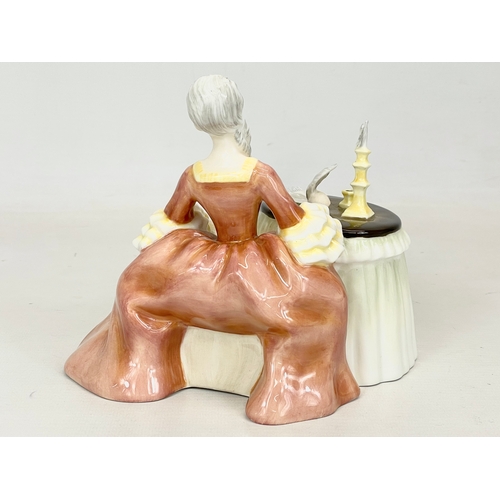 467 - A Royal Doulton pottery figurine ‘Meditation’ 16x15cm