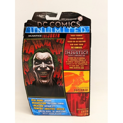 131 - A collectable DC Comics Unlimited Injustice The Joker figure