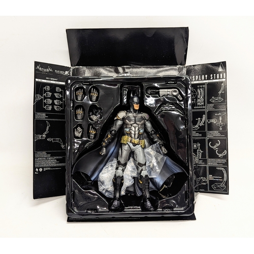 133 - A collectable DC Comic Batman Arkham Knight figure by Square Enix PlayArts