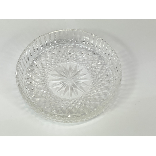 415 - A Waterford Crystal ‘Archive’ drinks coaster. 12.5x3cm