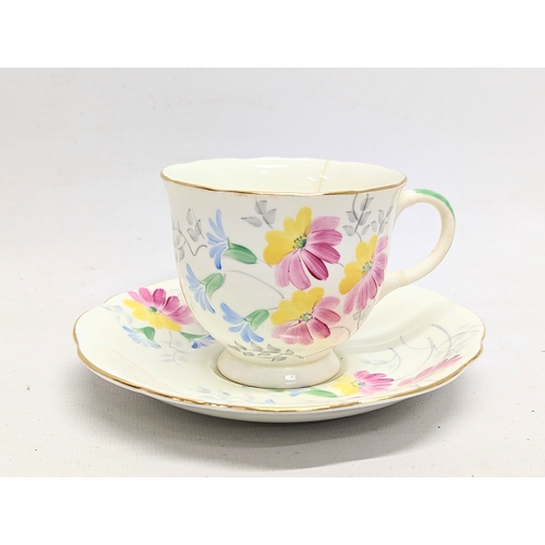 490 - A quantity of teacups and saucers