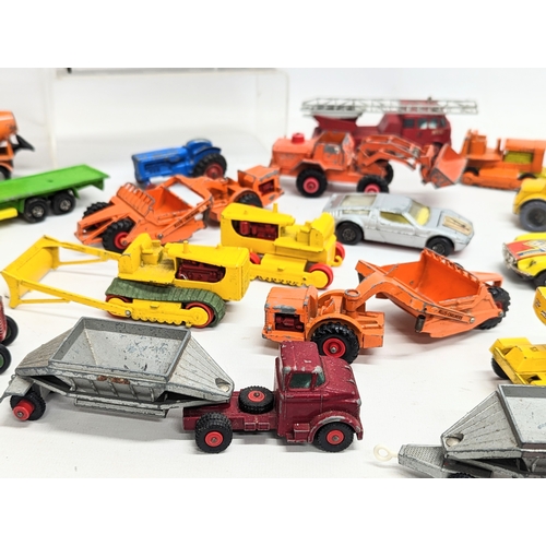 162 - A quantity of collectable MatchBox model cars and trucks, 1970s / 1980s