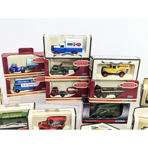 163 - A quantity of collectable model toy cars and trucks, including Corgi, Days Gone, etc.