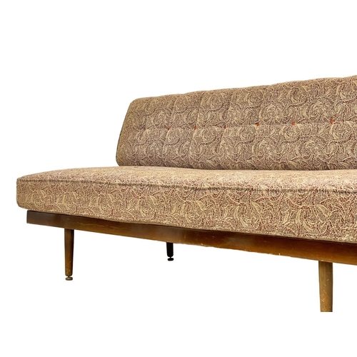 892 - A 1960’s Mid Century sofa bed. 181cm