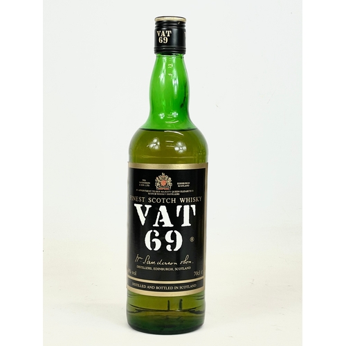 347 - An unopened bottle of VAT 69 Finest Scotch Whisky. 70cl