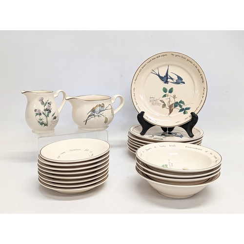 709 - 22 pieces of Noritake Ireland, 