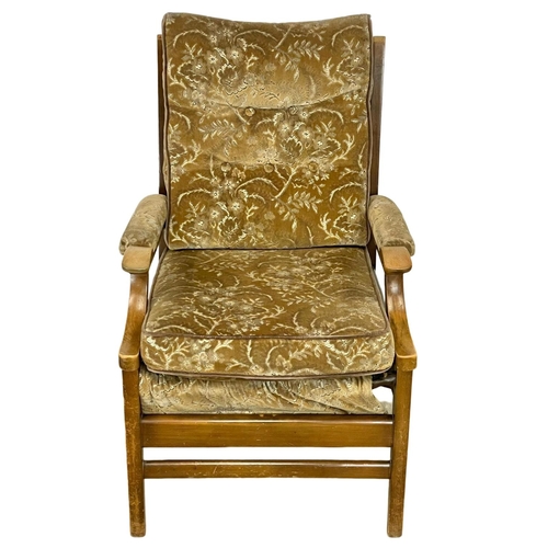 305 - A vintage Cintique armchair.