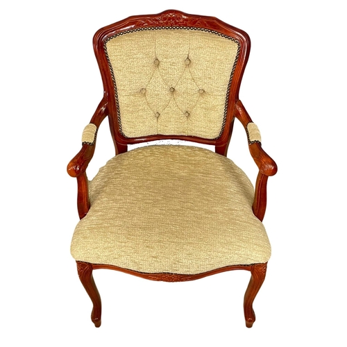 323 - A French style bedroom chair.