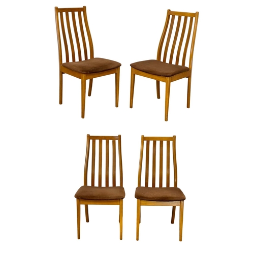 896 - A set of 4 Mid Century dining chairs, by Statesroom.