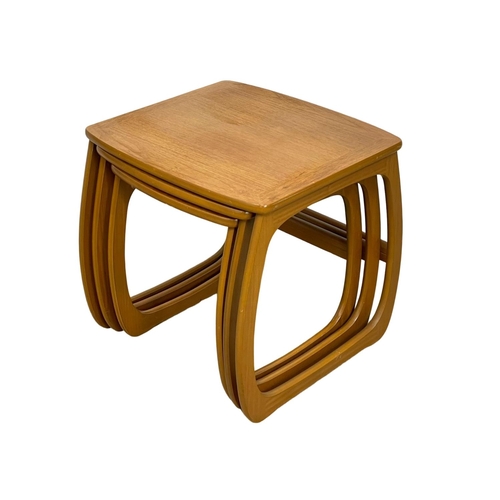 884 - A Nathan Mid Century teak nest of tables.