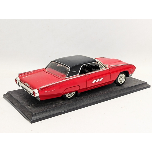 389F - A good quality model car, Anson 1963 Ford Thunderbird