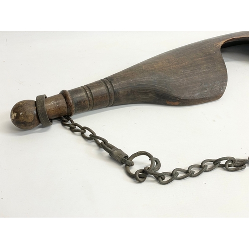 389L - A 19th century milkmaids yoke. 91cm