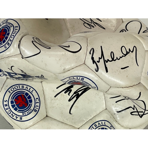 190Q - A signed Rangers football