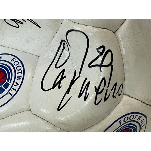 190Q - A signed Rangers football