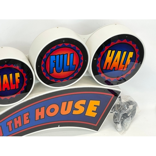 196 - A large light up sign. 99cm