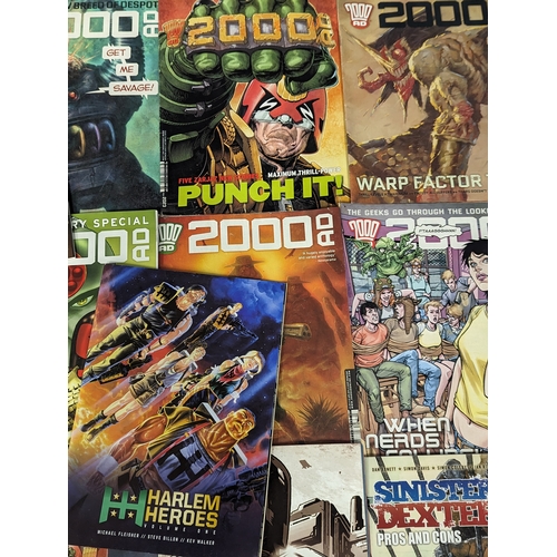 207 - A collection of vintage comic books