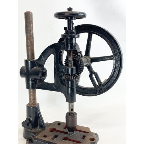 331 - A vintage Manguna drill press. 31x48cm