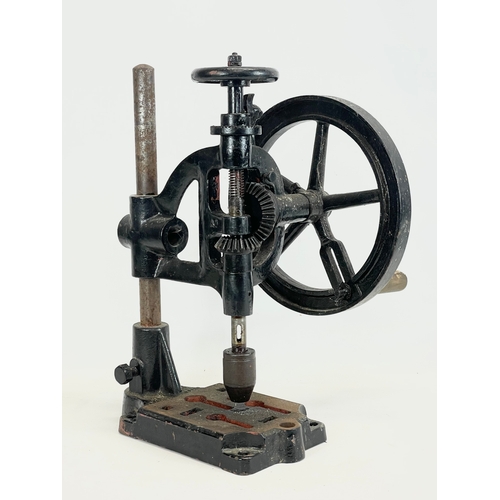 331 - A vintage Manguna drill press. 31x48cm